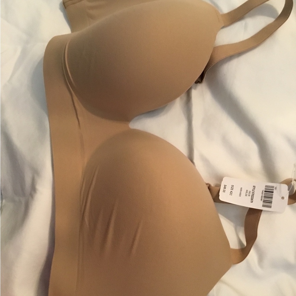 Soma Tan Seamless Bra with Molded Cups